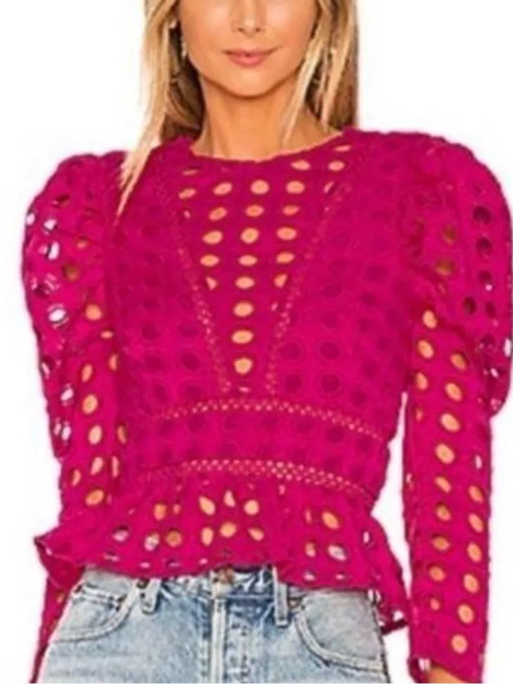 Lovers & Friends pink top